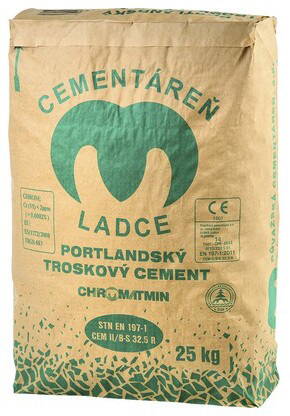 Cement Ladce II/B-S 32,5 R 25kg